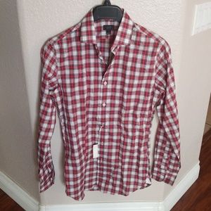 J Crew checkered dress shirt